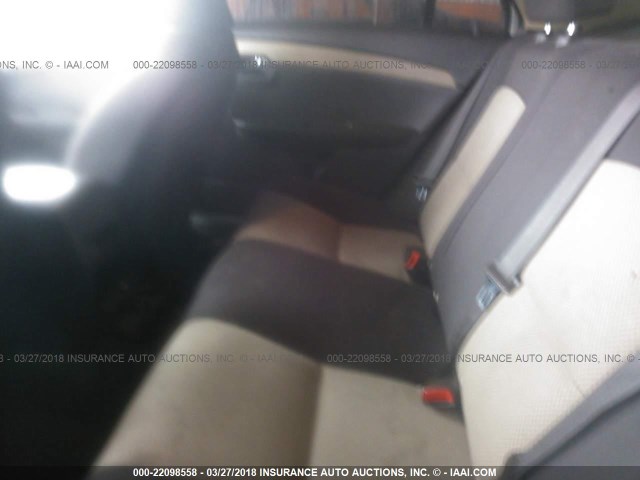 1G1ZA5E08AF105483 - 2010 CHEVROLET MALIBU LS თაფლისფერი ფოტო 8