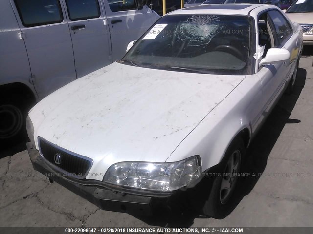 JH4UA3656TC014439 - 1996 ACURA 3.2TL WHITE photo 2