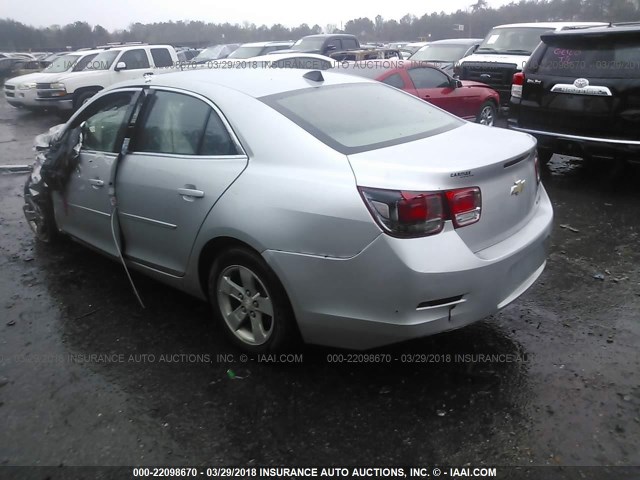 1G11B5SA7DF351582 - 2013 CHEVROLET MALIBU LS ვერცხლისფერი ფოტო 3
