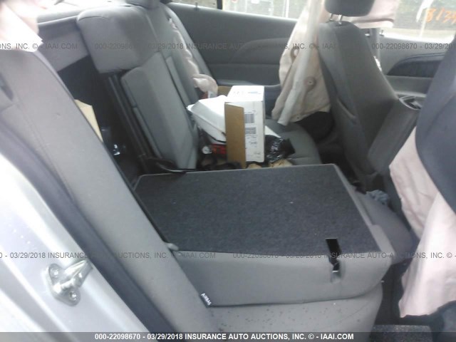 1G11B5SA7DF351582 - 2013 CHEVROLET MALIBU LS ვერცხლისფერი ფოტო 8