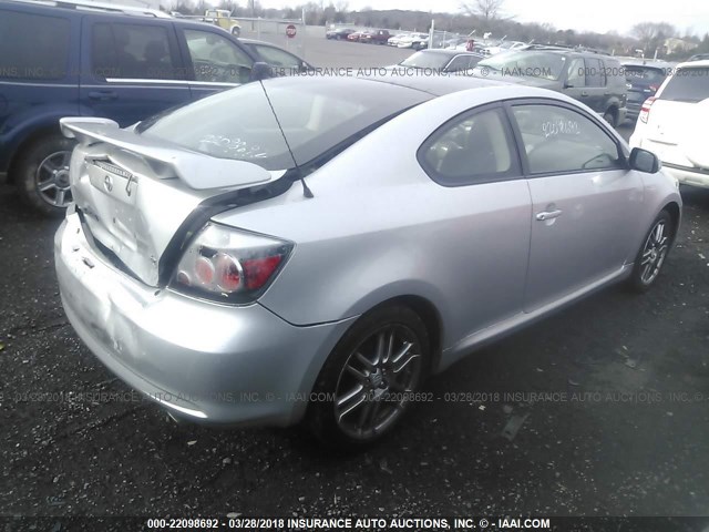 JTKDE167290287568 - 2009 TOYOTA SCION TC 银色 照片 4