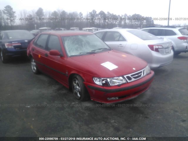 YS3DF58K712022028 - 2001 SAAB 9-3 SE RED photo 1