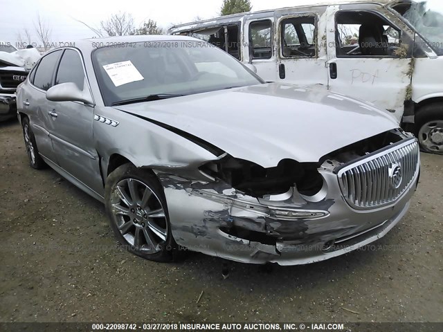 2G4WN58C781225891 - 2008 BUICK LACROSSE SUPER SERIES SILVER photo 1