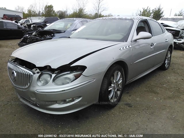 2G4WN58C781225891 - 2008 BUICK LACROSSE SUPER SERIES SILVER photo 2