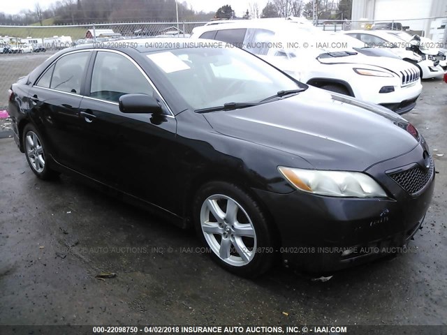 4T1BK46K28U060039 - 2008 TOYOTA CAMRY LE/XLE/SE შავი ფოტო 1