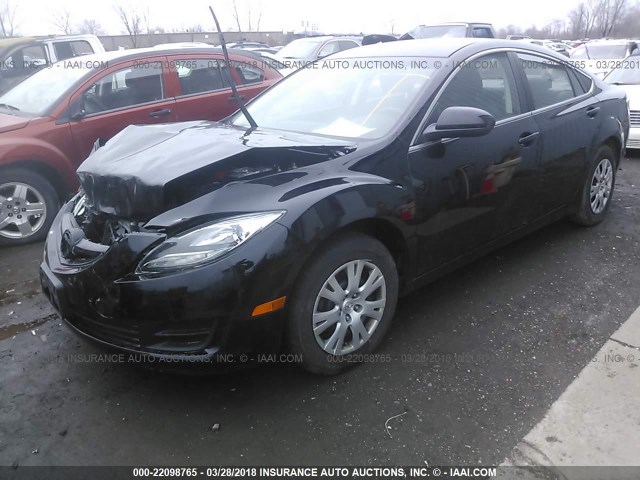 1YVHZ8BH2D5M12532 - 2013 MAZDA 6 SPORT BLACK photo 2