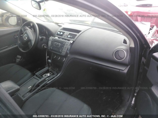 1YVHZ8BH2D5M12532 - 2013 MAZDA 6 SPORT BLACK photo 5