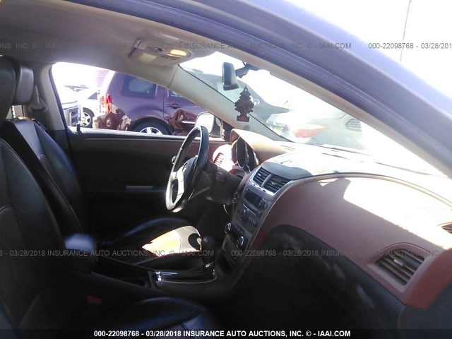 1G1ZK57B19F145556 - 2009 CHEVROLET MALIBU LTZ 浅蓝色 照片 5