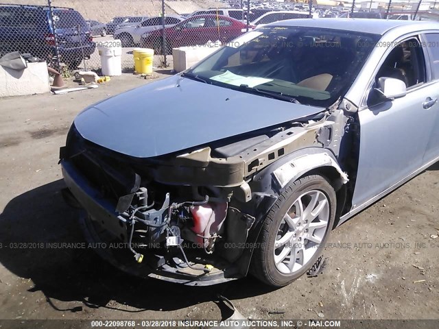 1G1ZK57B19F145556 - 2009 CHEVROLET MALIBU LTZ 浅蓝色 照片 6