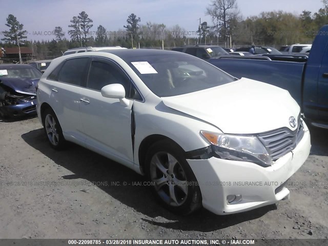 4T3BK11A09U009077 - 2009 TOYOTA VENZA WHITE photo 1