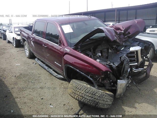 3GTU2UEC2EG288645 - 2014 GMC SIERRA K1500 SLE MAROON photo 1