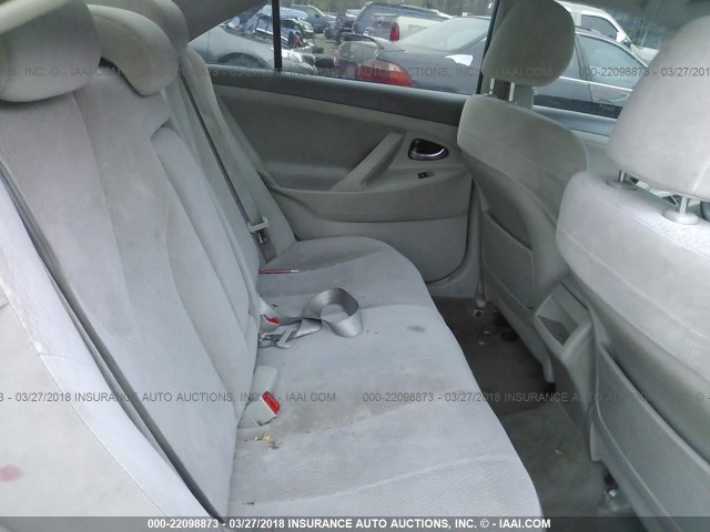 4T4BF3EK8AR017739 - 2010 TOYOTA CAMRY SE/LE/XLE GOLD photo 8