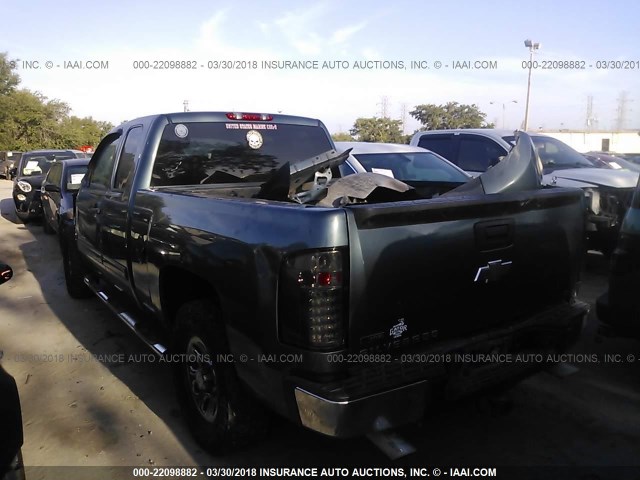 1GCRCREA8BZ164339 - 2011 CHEVROLET SILVERADO C1500  LS BLUE photo 3