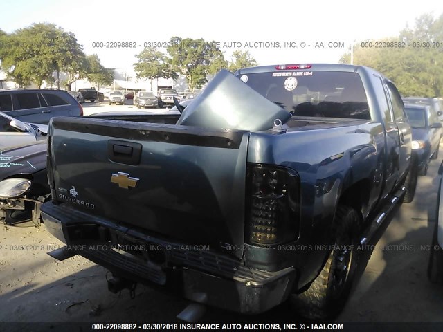 1GCRCREA8BZ164339 - 2011 CHEVROLET SILVERADO C1500  LS BLUE photo 4