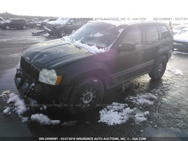 1J8GR48K07C656508 - 2007 JEEP GRAND CHEROKEE LAREDO/COLUMBIA/FREEDOM 黑色 照片 2
