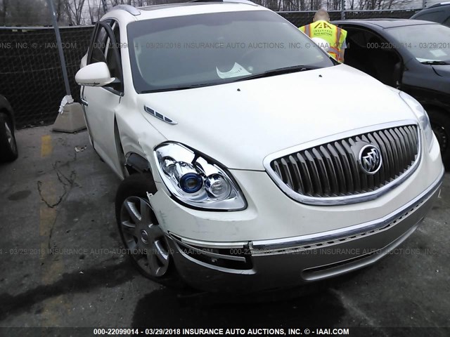 5GAER23708J171919 - 2008 BUICK ENCLAVE CXL WHITE photo 6