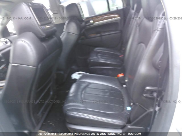 5GAER23708J171919 - 2008 BUICK ENCLAVE CXL თეთრი ფოტო 8