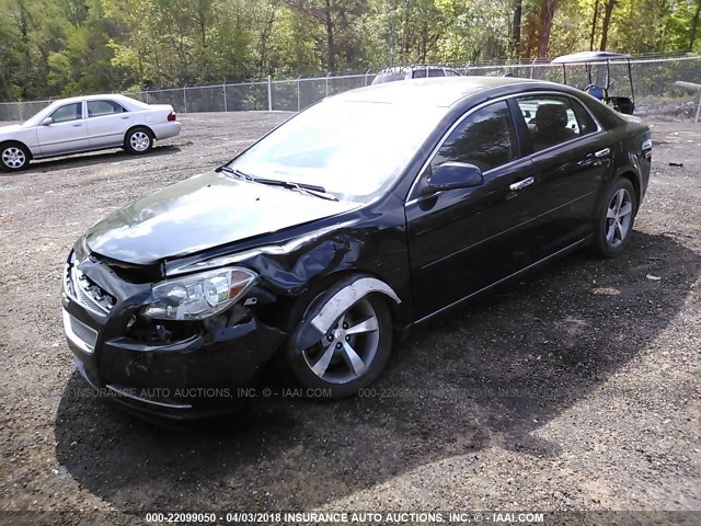 1G1ZC5E08CF173263 - 2012 CHEVROLET MALIBU 1LT 黑色 照片 2