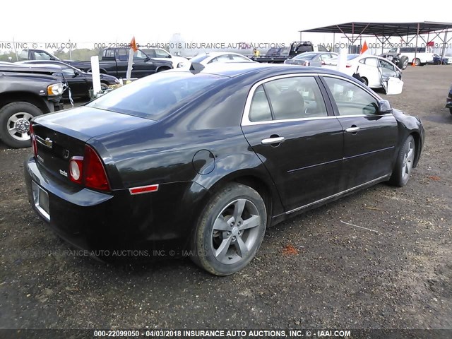 1G1ZC5E08CF173263 - 2012 CHEVROLET MALIBU 1LT 黑色 照片 4
