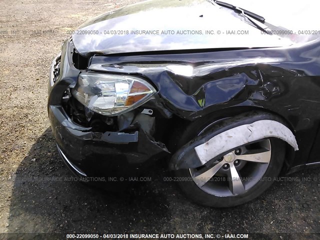 1G1ZC5E08CF173263 - 2012 CHEVROLET MALIBU 1LT 黑色 照片 6