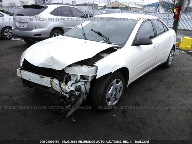 1G2ZF58B474170328 - 2007 PONTIAC G6 VALUE LEADER/BASE WHITE photo 6