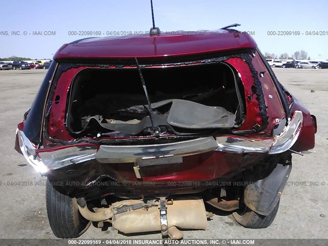 2GKALMEK1F6153732 - 2015 GMC TERRAIN SLE RED photo 8