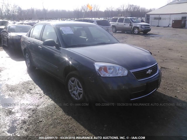1G1ZS58F97F252398 - 2007 CHEVROLET MALIBU LS 灰色 照片 1
