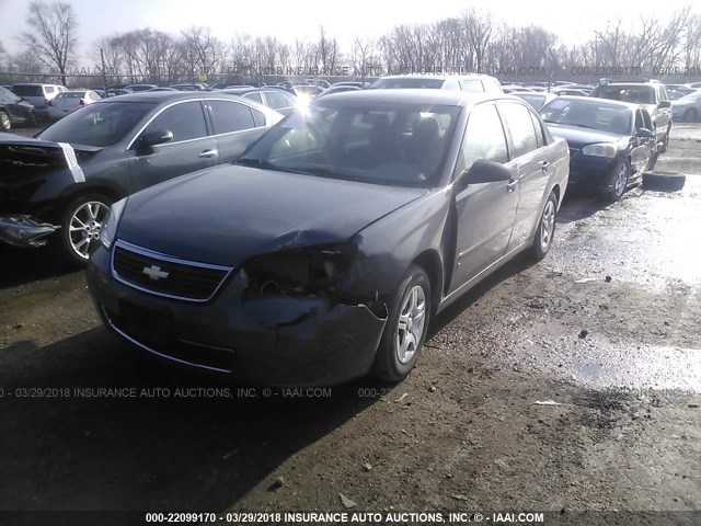 1G1ZS58F97F252398 - 2007 CHEVROLET MALIBU LS 灰色 照片 2