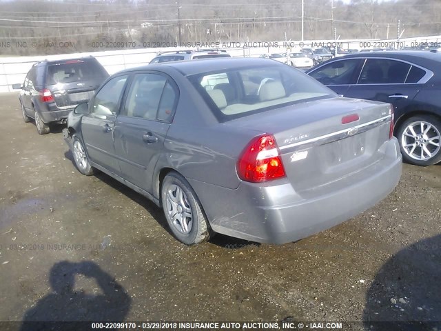 1G1ZS58F97F252398 - 2007 CHEVROLET MALIBU LS 灰色 照片 3