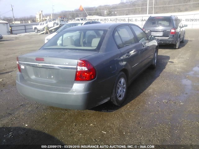 1G1ZS58F97F252398 - 2007 CHEVROLET MALIBU LS 灰色 照片 4