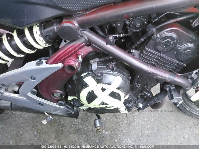 JKAEXEA116A012239 - 2006 KAWASAKI EX650 A6F YELLOW photo 8