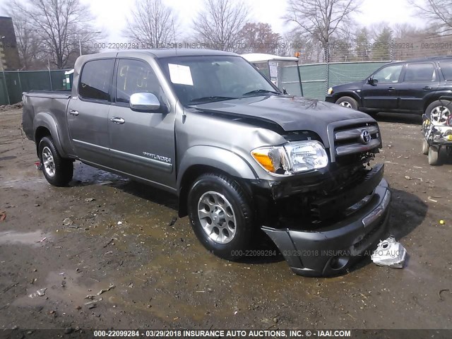 5TBET34126S551207 - 2006 TOYOTA TUNDRA DOUBLE CAB SR5 BROWN photo 1