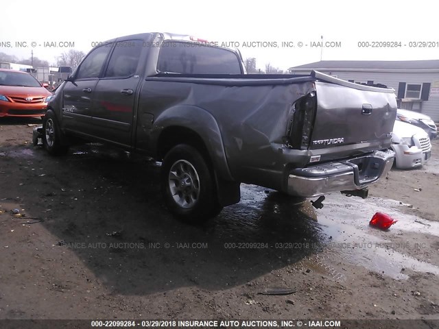 5TBET34126S551207 - 2006 TOYOTA TUNDRA DOUBLE CAB SR5 BROWN photo 3