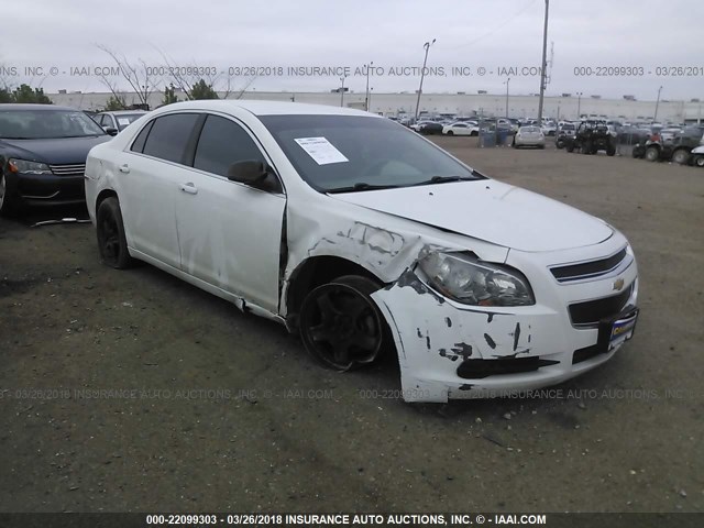 1G1ZA5E08CF355535 - 2012 CHEVROLET MALIBU LS 白色 照片 1