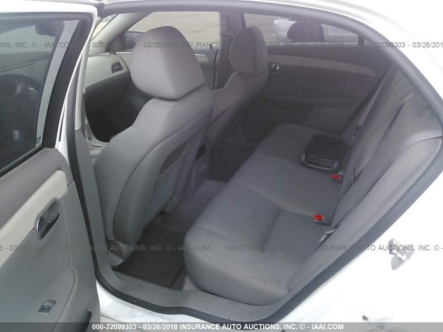 1G1ZA5E08CF355535 - 2012 CHEVROLET MALIBU LS 白色 照片 8