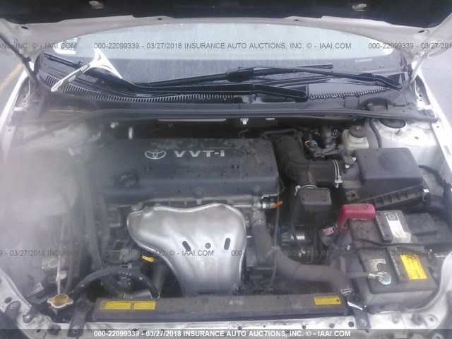 JTKDE167380261012 - 2008 TOYOTA SCION TC 白色 照片 10