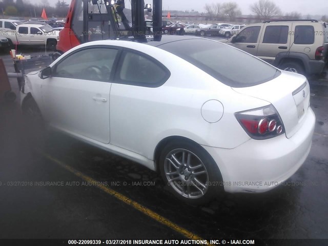 JTKDE167380261012 - 2008 TOYOTA SCION TC 白色 照片 3