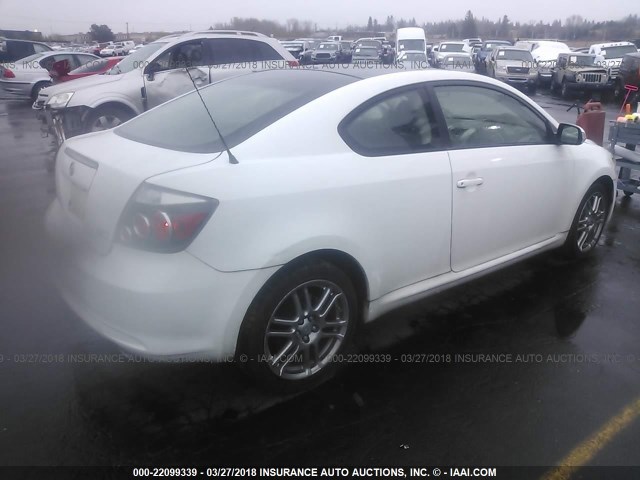JTKDE167380261012 - 2008 TOYOTA SCION TC 白色 照片 4