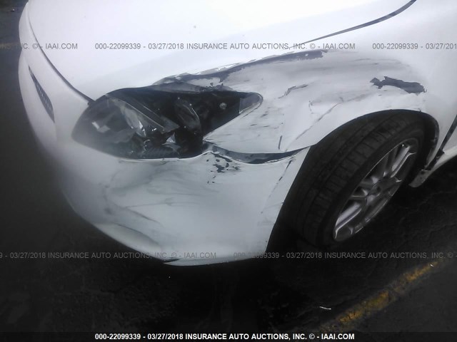 JTKDE167380261012 - 2008 TOYOTA SCION TC 白色 照片 6