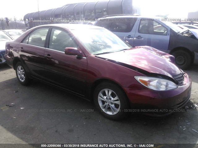 4T1BF32K84U074915 - 2004 TOYOTA CAMRY LE/XLE/SE MAROON photo 1