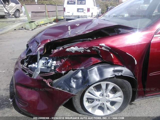 4T1BF32K84U074915 - 2004 TOYOTA CAMRY LE/XLE/SE MAROON photo 6