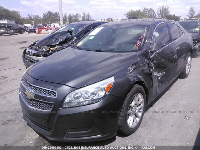 1G11C5SA4DF270391 - 2013 CHEVROLET MALIBU 1LT 灰色 照片 2