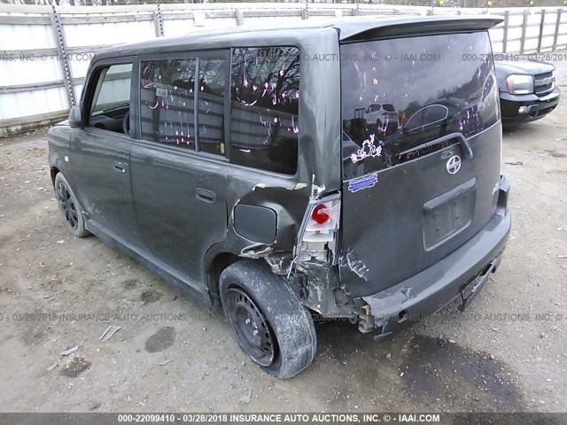 JTLKT324750181904 - 2005 TOYOTA SCION XB BLACK photo 6