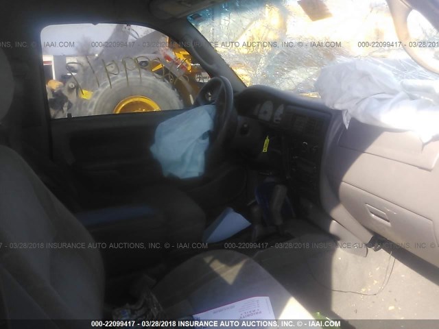 5TEHN72N34Z307318 - 2004 TOYOTA TACOMA DOUBLE CAB შავი ფოტო 5