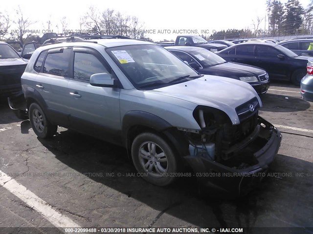 KM8JN12DX6U381378 - 2006 HYUNDAI TUCSON GLS/LIMITED GREEN photo 1