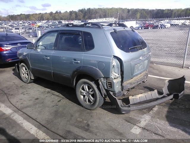 KM8JN12DX6U381378 - 2006 HYUNDAI TUCSON GLS/LIMITED მწვანე ფოტო 3