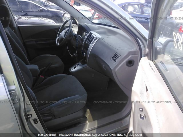 KM8JN12DX6U381378 - 2006 HYUNDAI TUCSON GLS/LIMITED მწვანე ფოტო 5