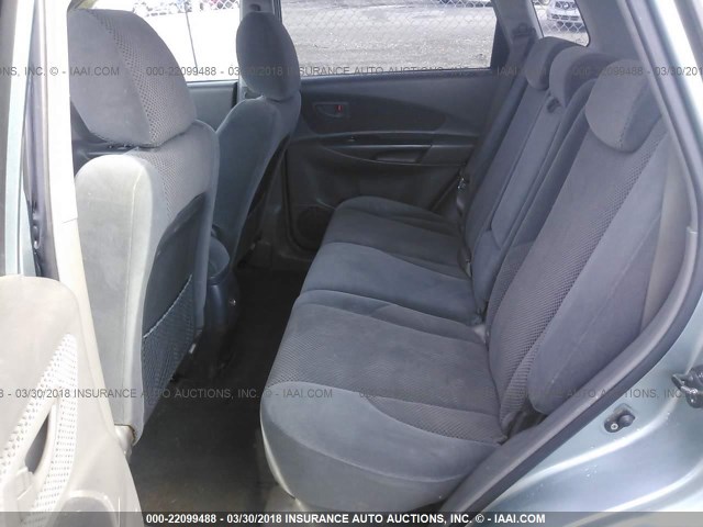 KM8JN12DX6U381378 - 2006 HYUNDAI TUCSON GLS/LIMITED მწვანე ფოტო 8