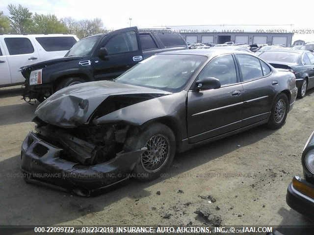 1G2WP52K4YF234253 - 2000 PONTIAC GRAND PRIX GT TAN photo 2