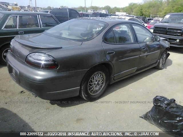 1G2WP52K4YF234253 - 2000 PONTIAC GRAND PRIX GT TAN photo 4